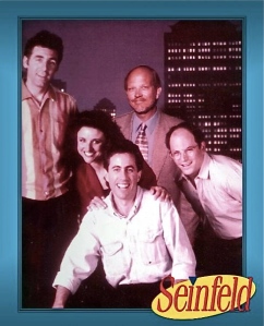 Cast of Seinfeld and Tom